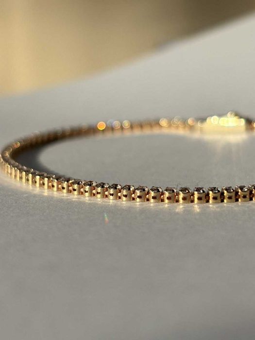 Bratara tenis aur 14k