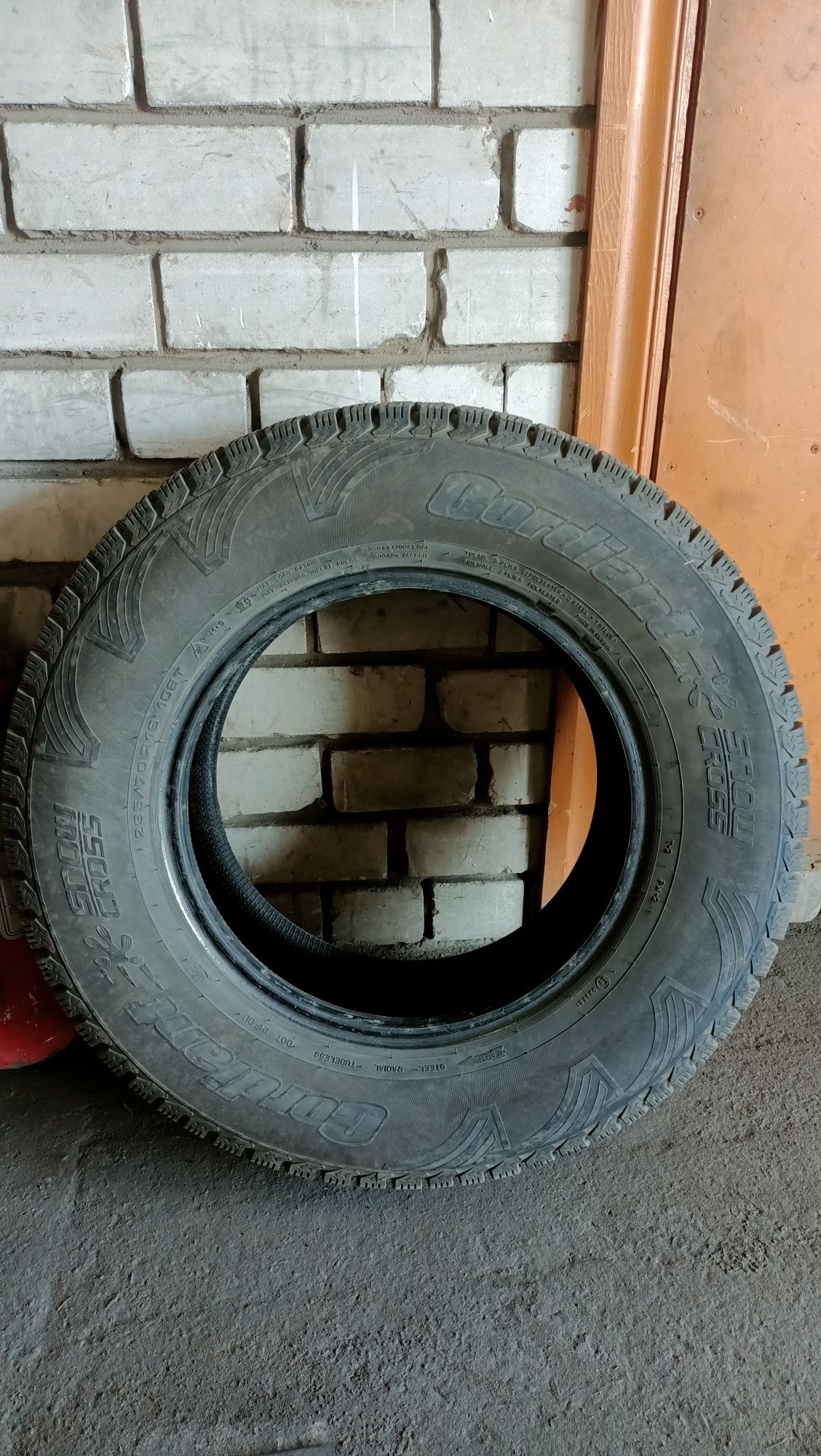 Cordiant snow cross 235/70/ R16