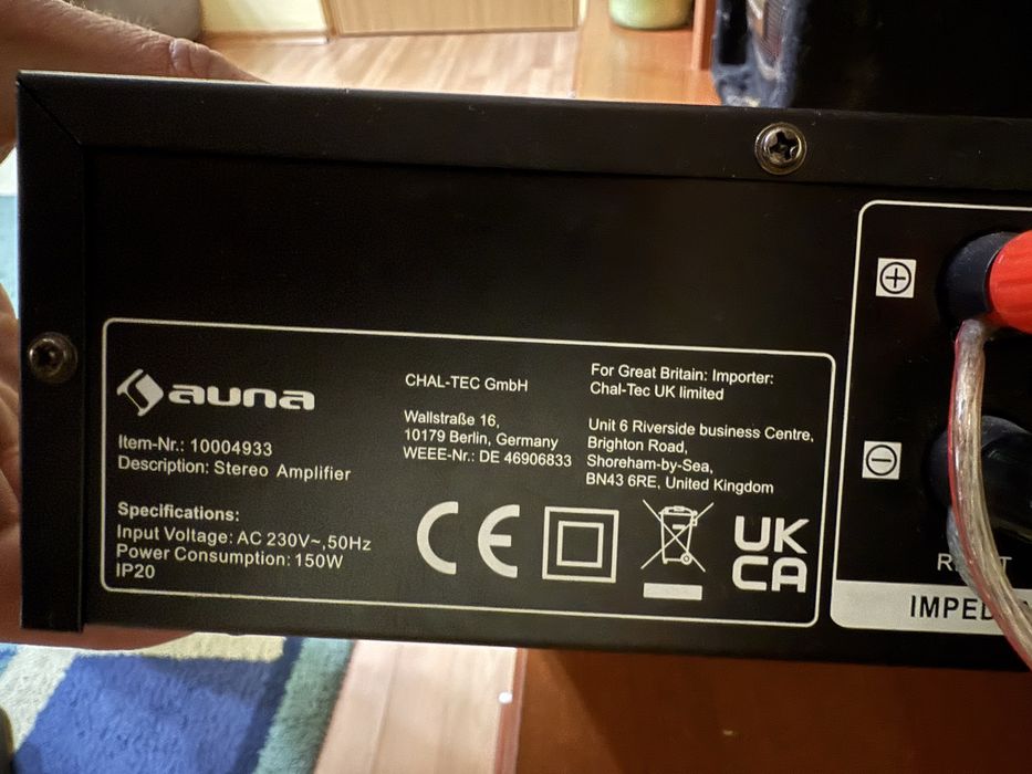 Consola Roland DJ202 și Amplificator Auna AV2-CD508