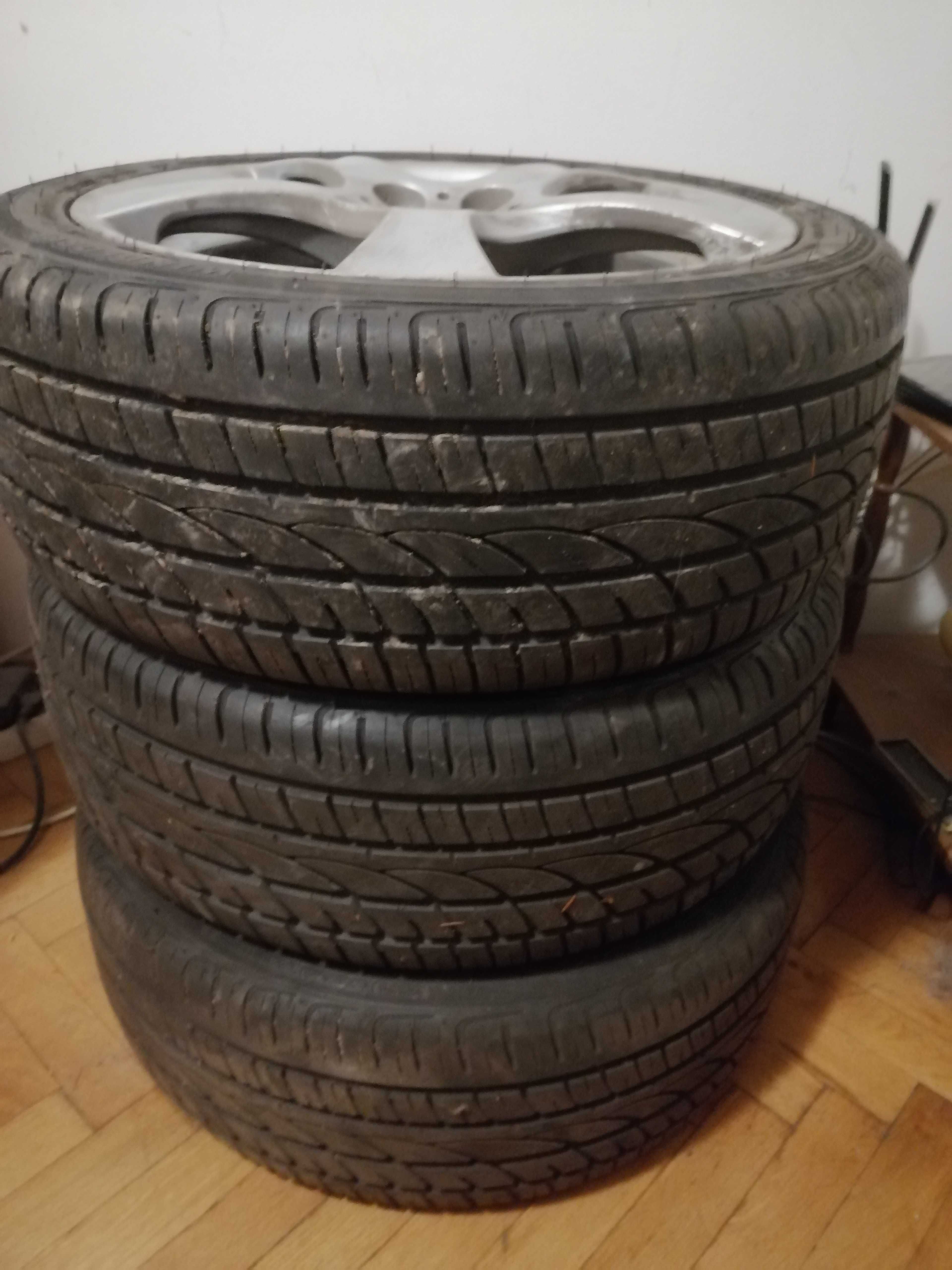 Janta de rezerva r17 5x112 + cauciuc de vara Vw ,Audi ,Seat, Skoda