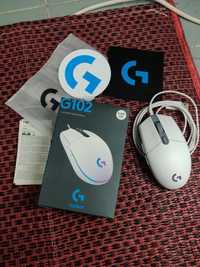 Mouse Gaming Logitech G102 WHITE.