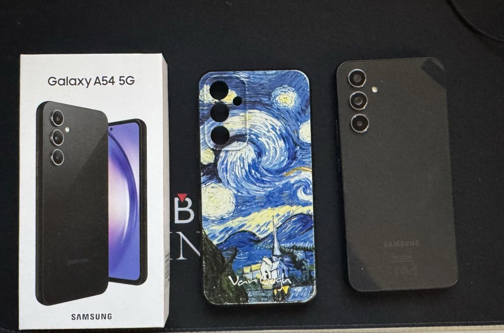 Samsung Galaxy A54 5G 128 GB/8 GB RAM + подарък калъф и протектор