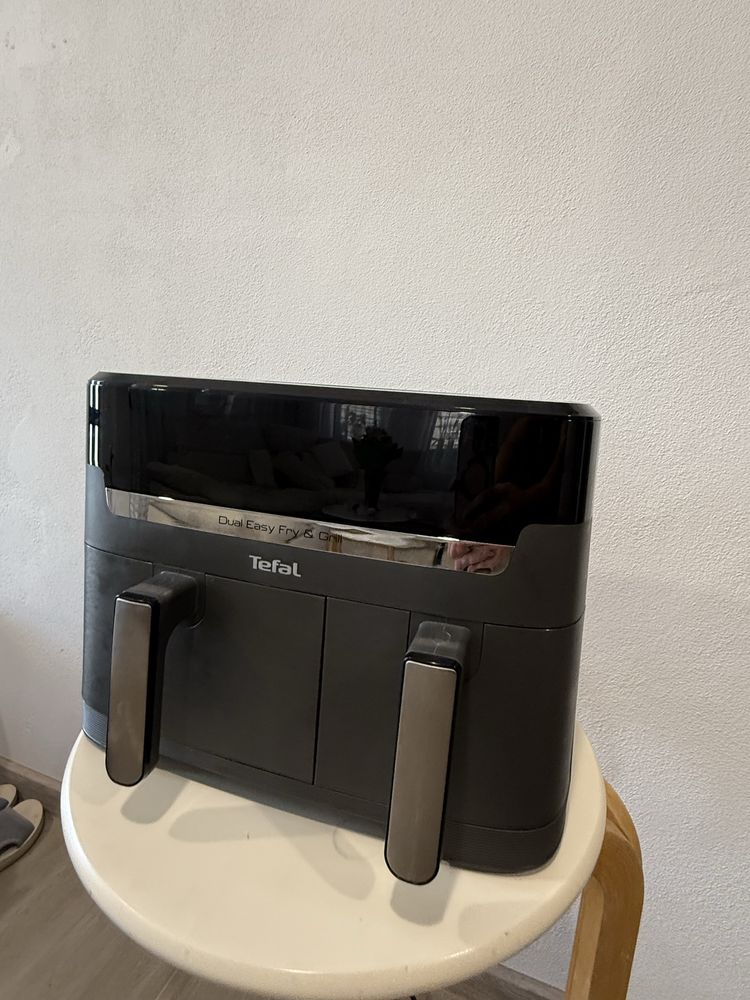 Fripteuza Aer cald Tefal Dual Easy Fry&Grill 8.3 L