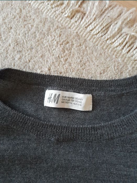 bluza rochie rochita h&m 110 116 4 5 6 ani noua umeri speciali