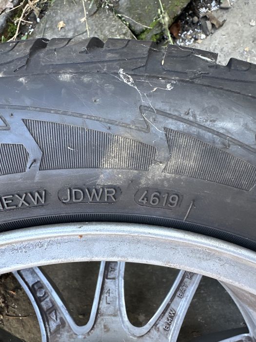 Jante originale BMW cu cauciuri de iarna GoodYear 205/60R16