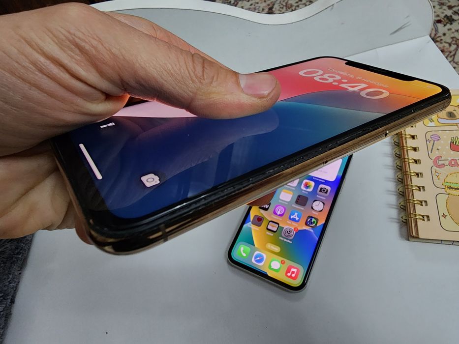 Iphone Xs LL/A Gold 64GB Bat 100% Ideal