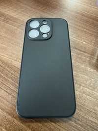 Husa silicon iPhone 15 Pro - Negru
