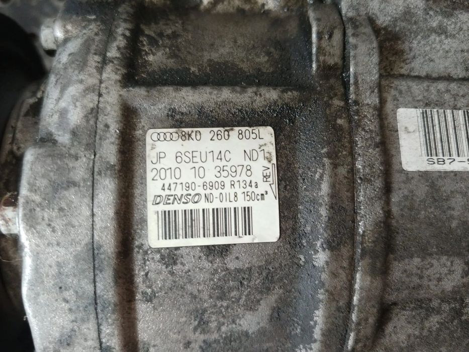 compresor clima ac 2.0 tdi audi q5 8r  a4 b8 8k0260805l