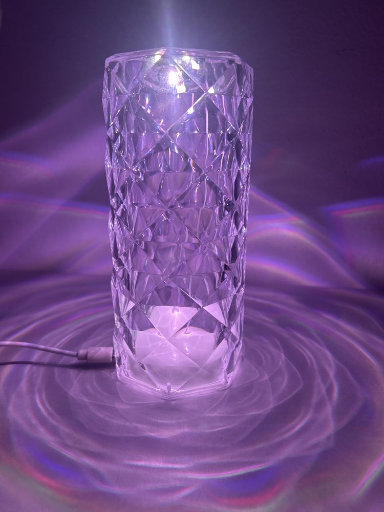 Lampa care are mai multe culori