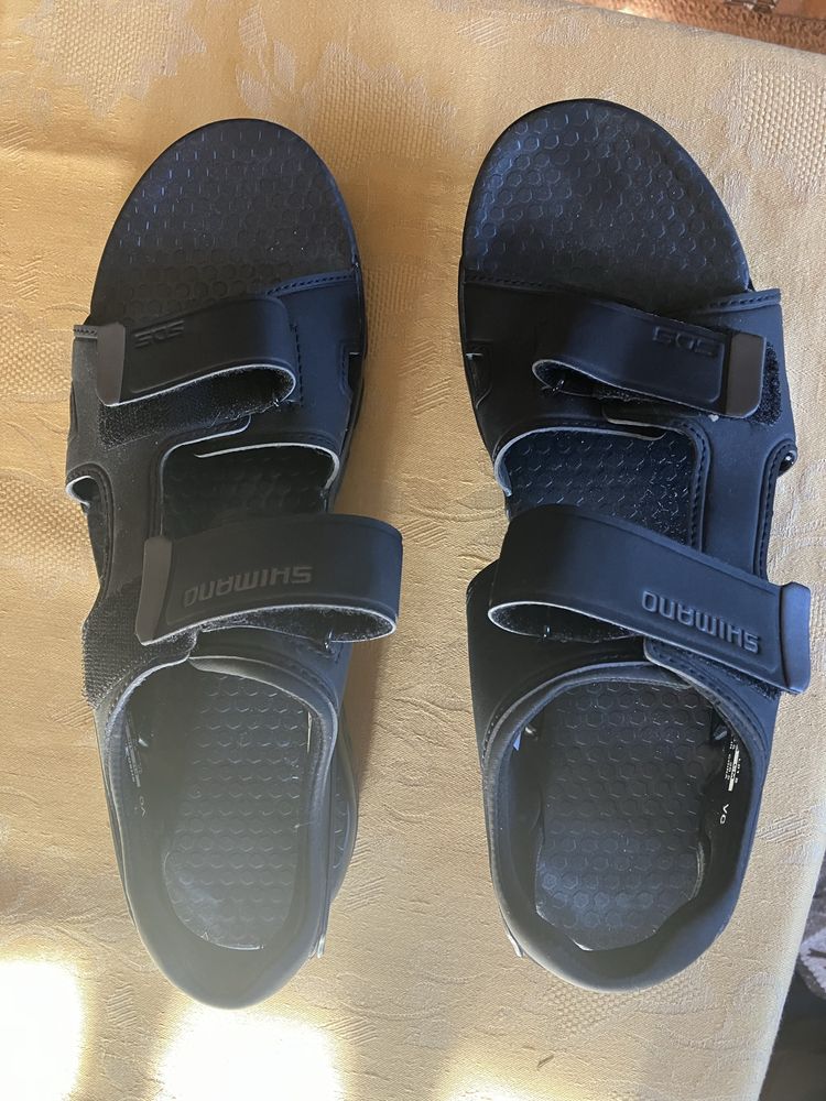 Pantofi ciclism tip sandale Shimano sd501 spd