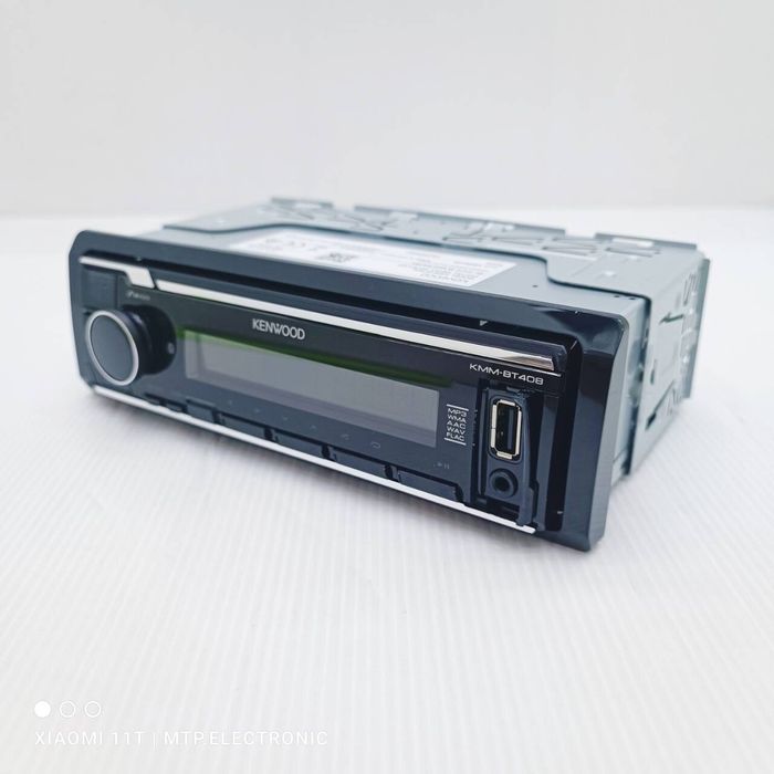 Kenwood KMM-BT408 автомагнитола магнитола мафон оригинал процессорный