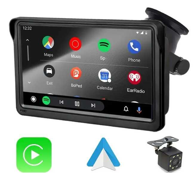 7-инчов Таблет Безжична CarPlay & Android Автомобилна Стерео Навигация