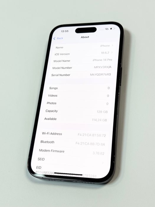 Apple iPhone 14 Pro 128GB - Space Black