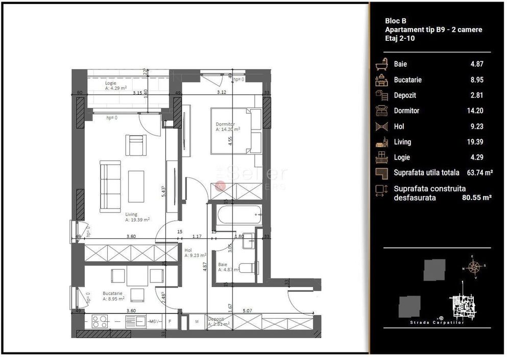 Apartament Nou | Cosmopolit Zenit