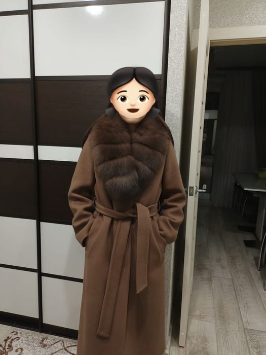 Пальто с натуральным мехом