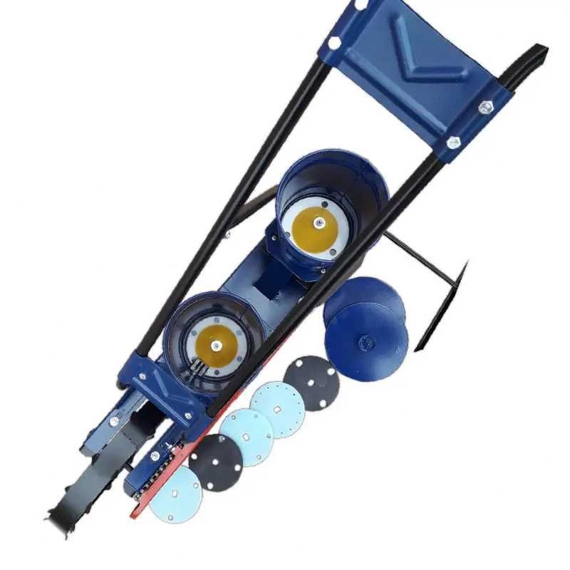 Semanatoare de precizie manuala de porumb si seminte cu fertilizator