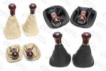 Manson negru/crem nuca schimbator Mahon pt VW Passat 3BG in 5/6 viteze