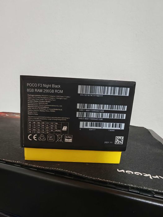 Xiaomi Poco F3 8/256 gb black