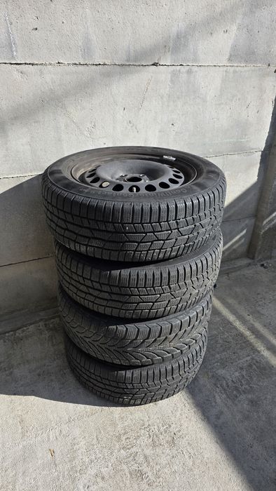 Anvelope si jante Iarna Continental WinterContact 205/60/R16 5x112
