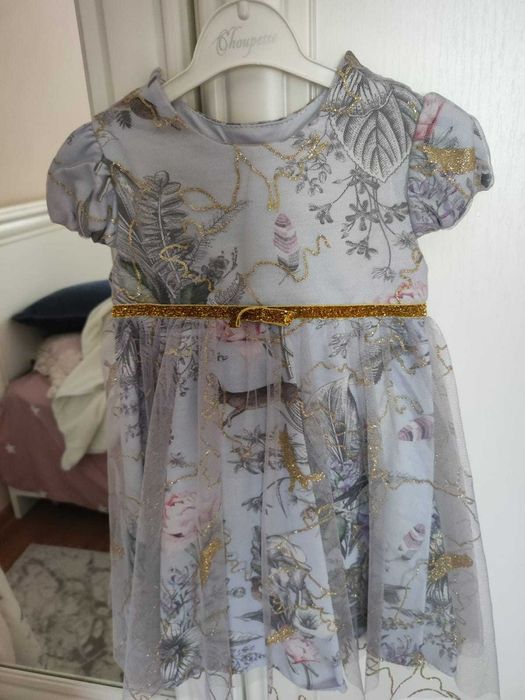 Новое детское красивое платье, рост 74 см