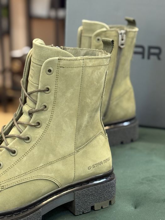 Дамски боти G-Star olive
