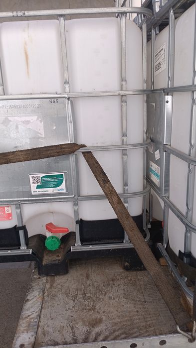 Ibc vas apa 1000litri cub apa rezervor 1 tona