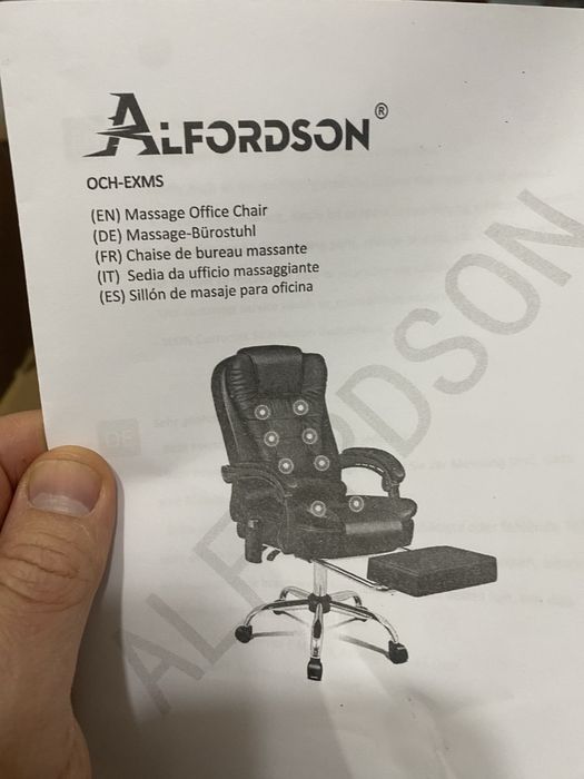 Scaun cu masaj de birou