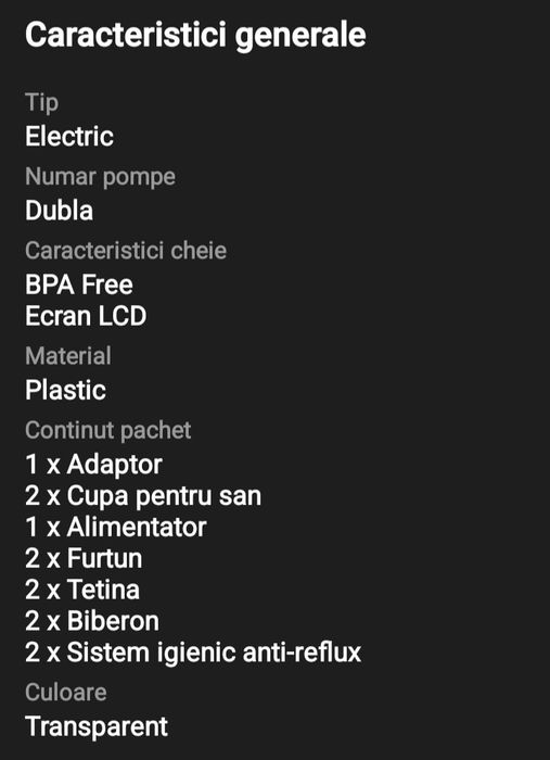 Pompa de san electrica