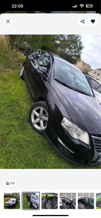 Vw passat 2007 dsg bi-xenon 170 cp climatronic pilot scaune  elec