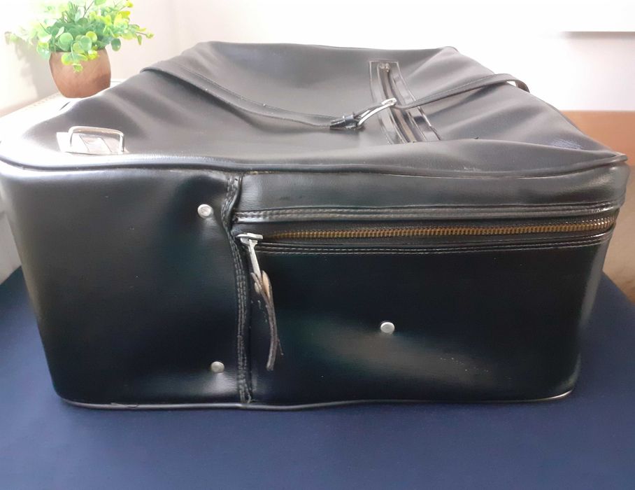 Висококачествен кожен куфар - Старото СОЦ производство!