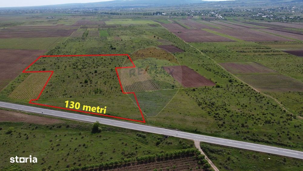 Teren Bolotesti pe soseaua Vrancei