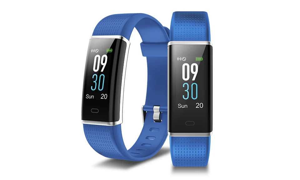Ceas Fitness Aquarius AQ 200 Fitness Tracker Blue Smart Watch Heart R