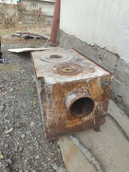 Печка на твердом топливе