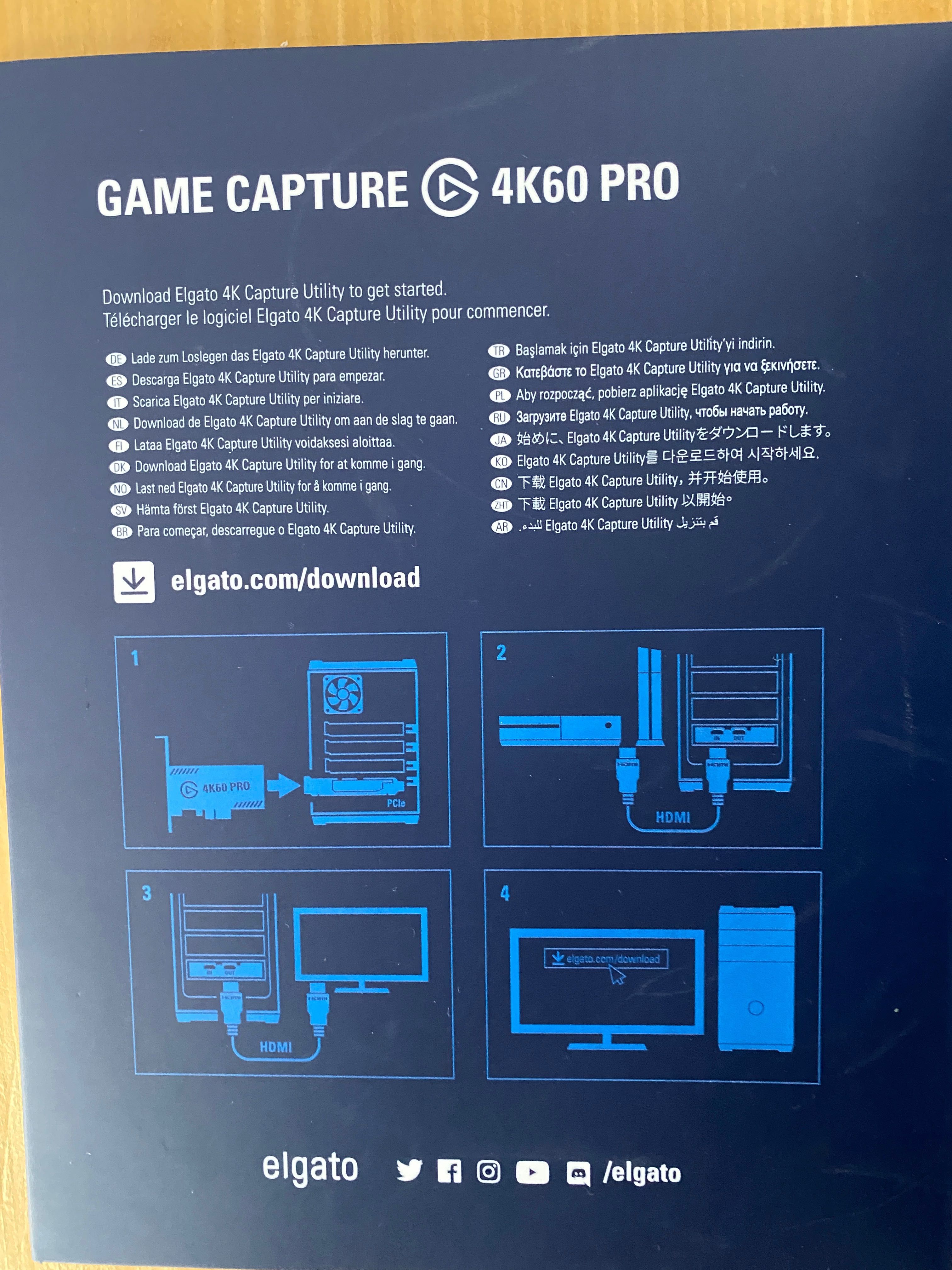 Vand Placa Captura Elgato Game Capture 4K60 Pro MK.2