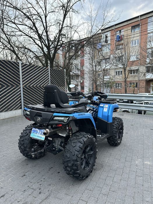 Atv Cf moto 1000 x10 2022 inmatriculat numar negru
