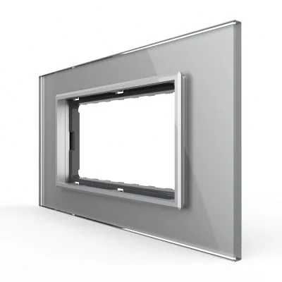 Pachet complet Livolo – prize, întrerupătoare și rame din sticlă noi