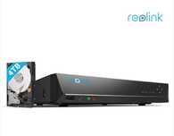 NVR Reolink RLN16-410-4T, 16 канала 12 MP, PoЕ + 4TB HDD включен