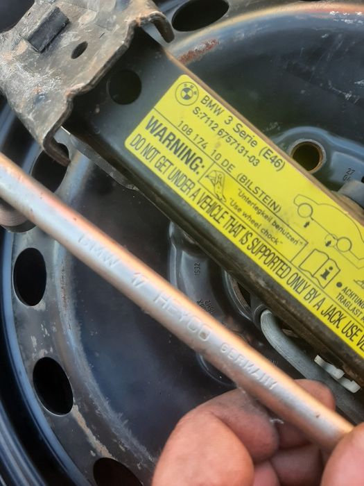 chit roata rezerva bmw seria 1 si 3,e46,e87 si e90