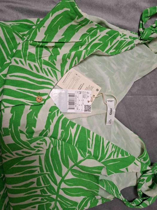 Salopeta de vara 100% vascoza marimea M - MANGO