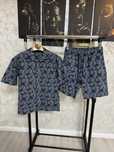 Compleu Barbati Louis Vuitton Blue Jeans!