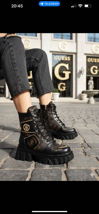 Дамски боти Guess топ цена 36,37,38,39,40