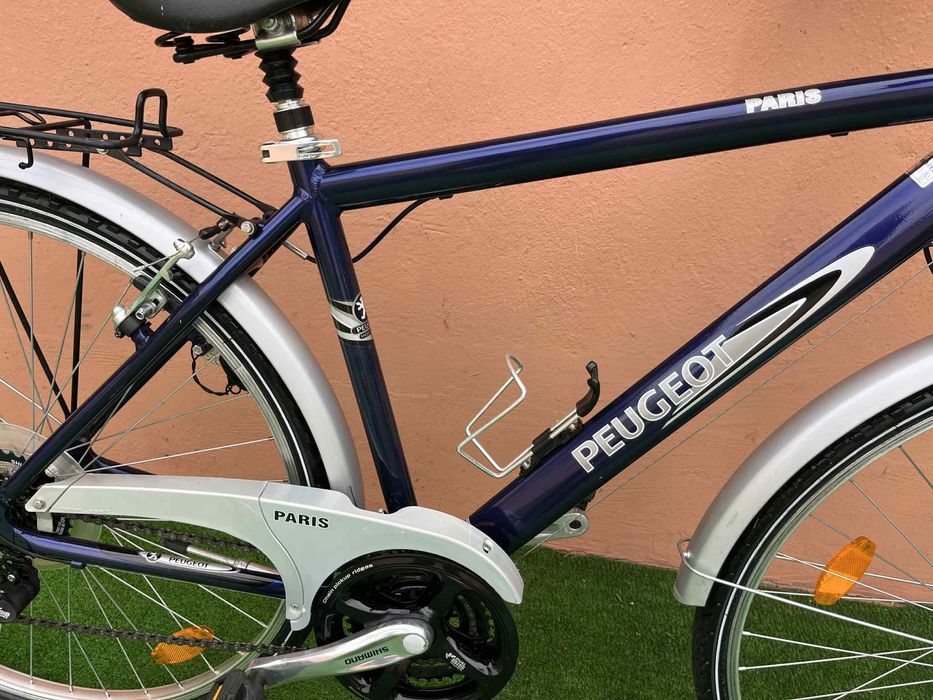 Като Нов Алуминиев Велосипед  PEGEOT 28цола 7х3 Внос Германия