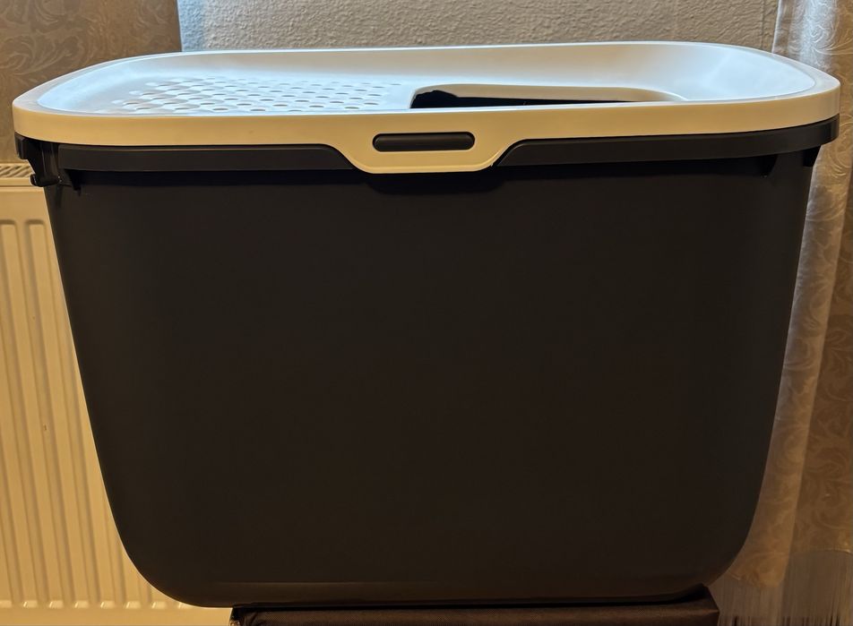 Litiera cu intrare pe deasupra Savic Hop In