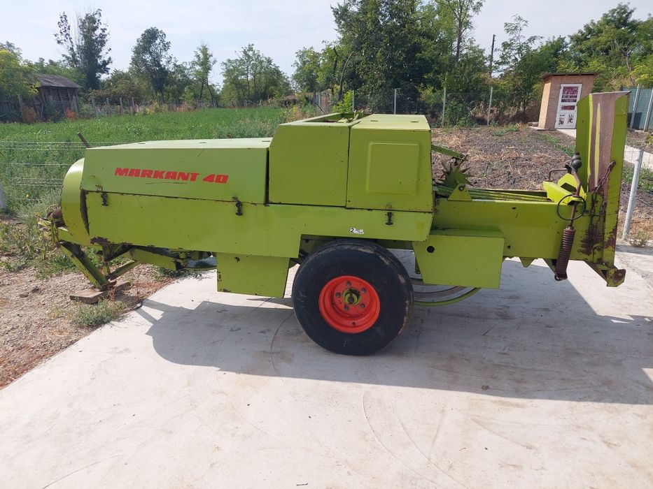 Presa de balotat balotiera claas markant 40