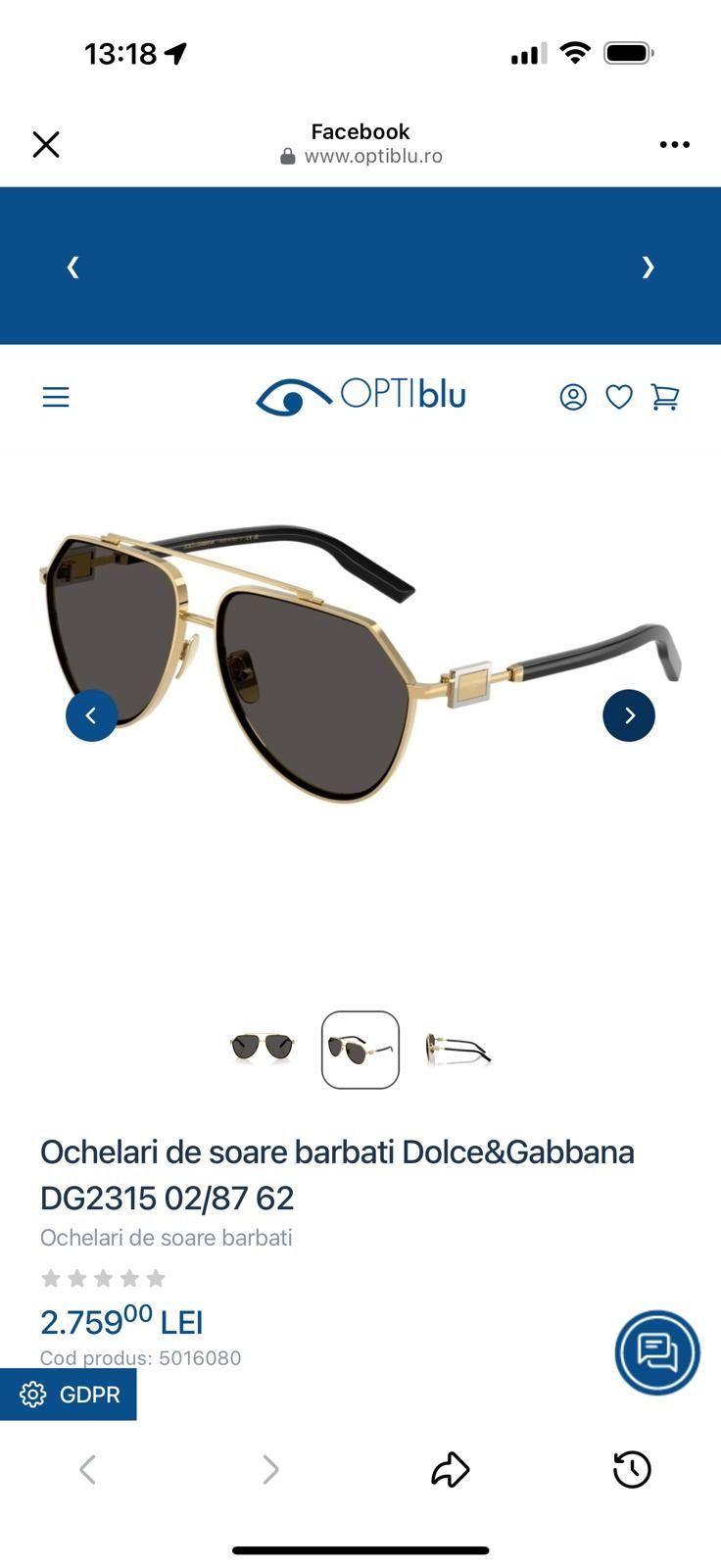 Ochelari Dolce & Gabbana