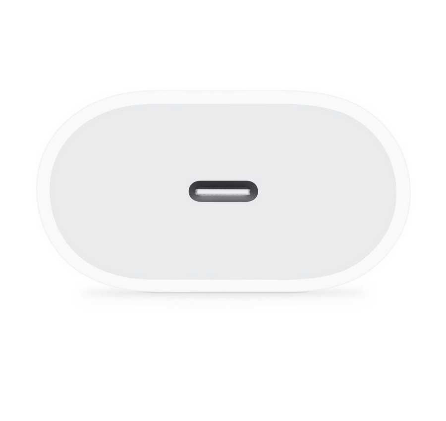 Зарядно с кабел за Apple, iPhone, USB-C, Lightning, 20W, 1m