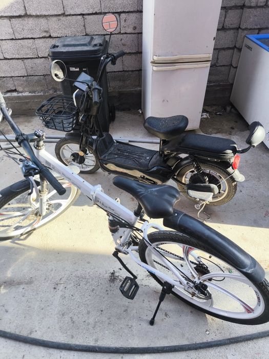 Мопед, +Велик, +2Кама сатылады