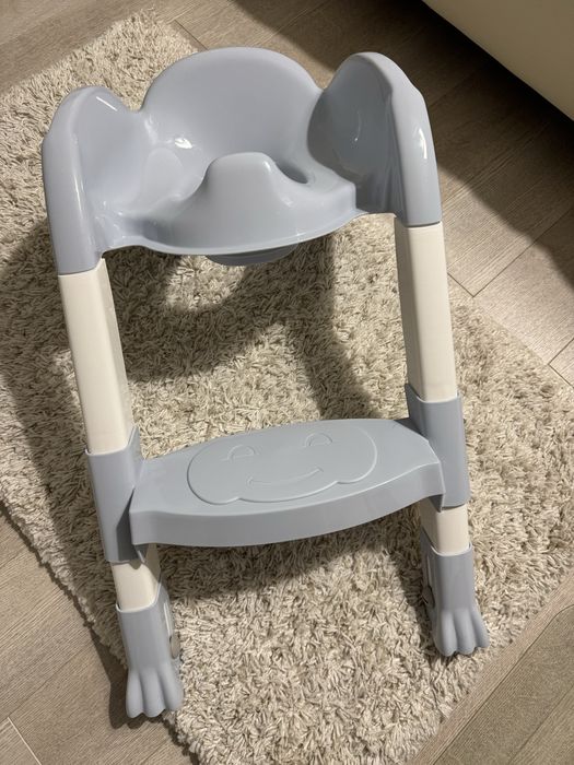 Reductor WC copii cu scara albastru sau roz