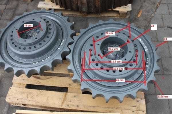 Transmisie finala excavator Liebherr R 912 LIT , R 932 second hand
