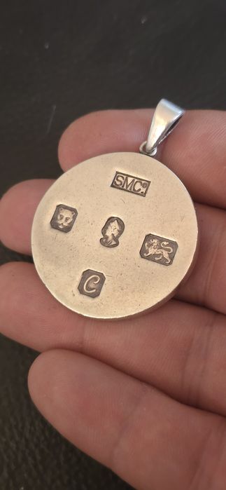 Pandant argint masiv Anglia